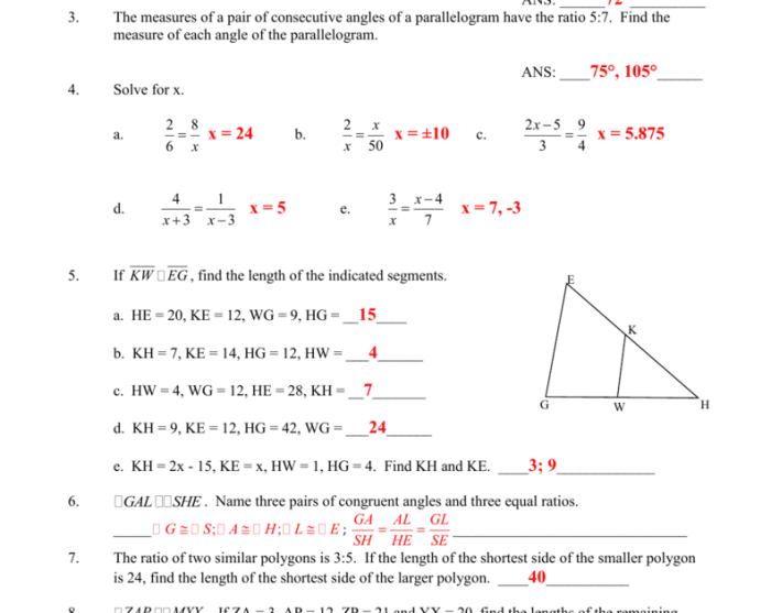 Practice 7-4 similarity in right triangles