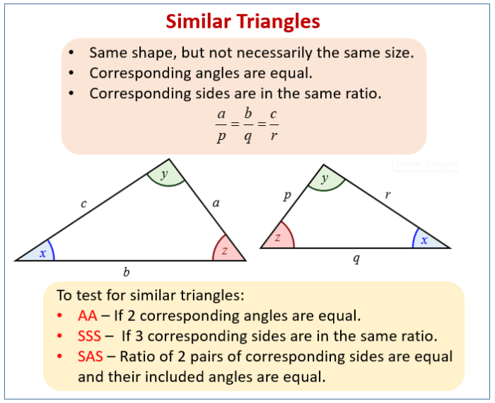 Right triangles similarity