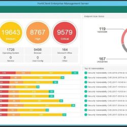 Which product can manage and automatically provision forticlient to endpoints