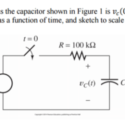 Voltage capacitor parallel drop circuit across total physics determining